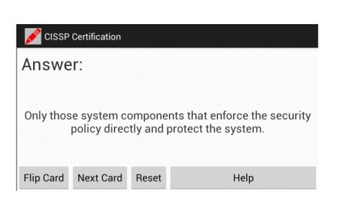 CISSP Flash Cards截图1