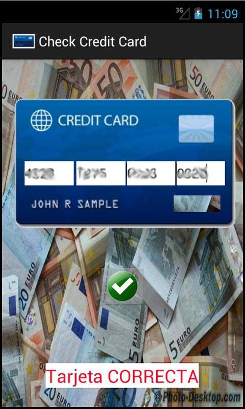 Check Credit Card截图1