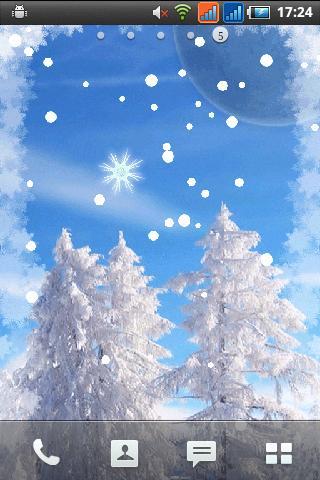 Christmas Snow Flake LWP截图3