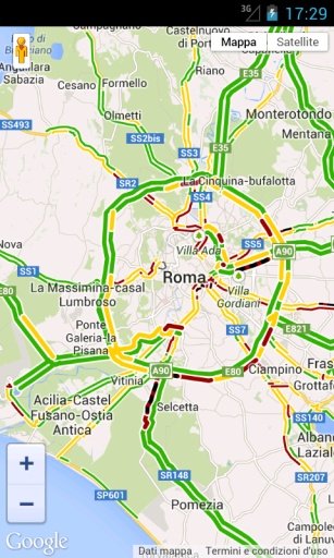 Traffico Autostrade Mappa截图1