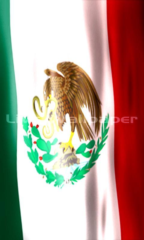 Mexico Flag LWP Free截图3