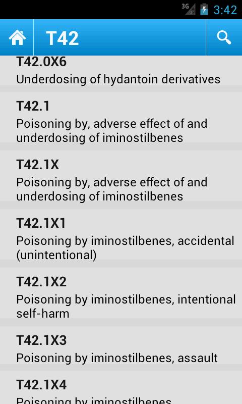 ICD 10 Codes 2012 Free截图4