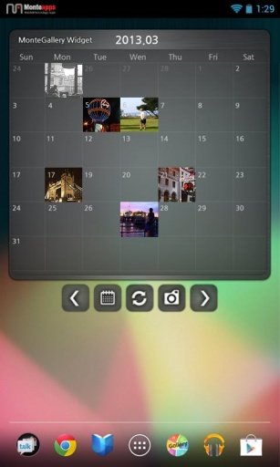 Monte Gallery Widget - Metal截图1