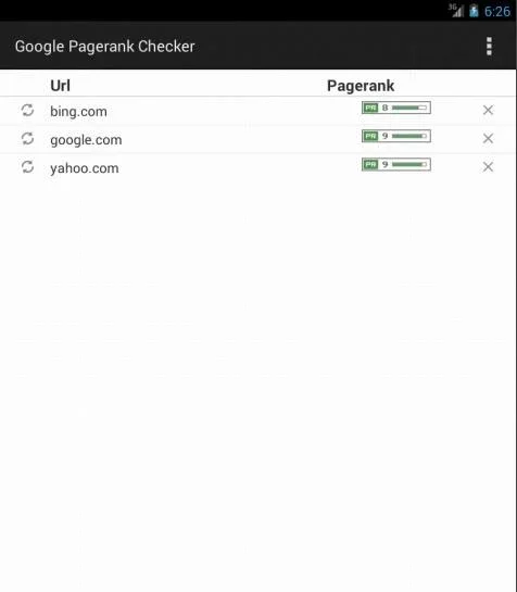 Google Pagerank Checker截图1