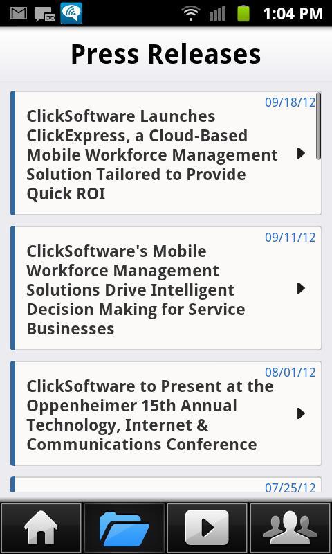 ClickSoftware IR截图3