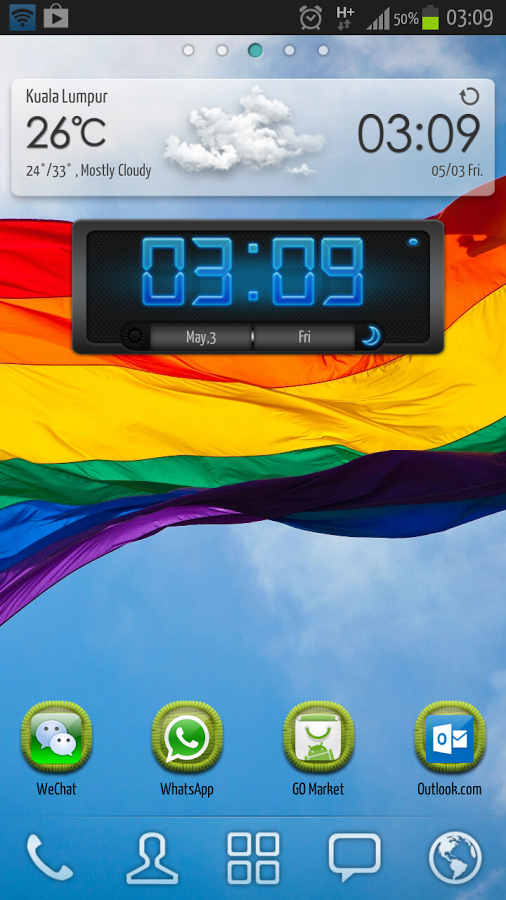 Gay Pride Theme Go Launcher EX截图4