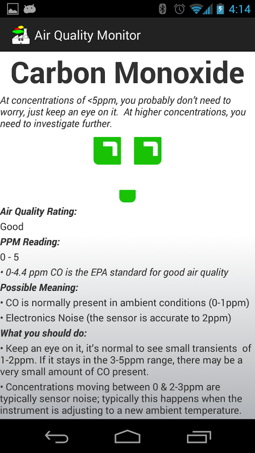 Air Quality Monitor截图2