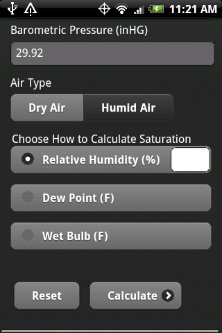 Dwyer Air Velocity Calcu...截图4