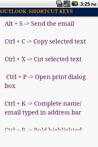 Keyboard Shortcuts Keys截图3