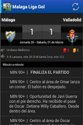 Malaga Liga Gol截图3