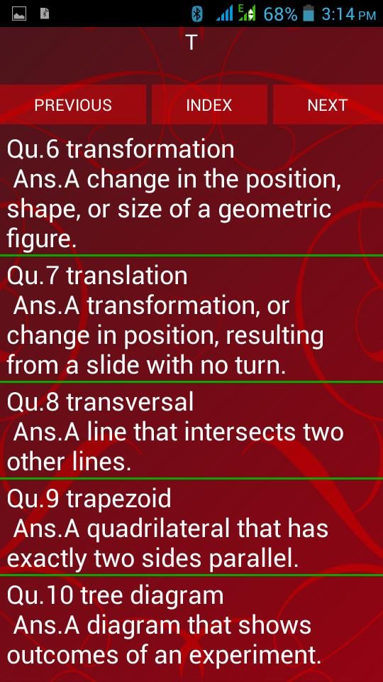 数学术语表截图4