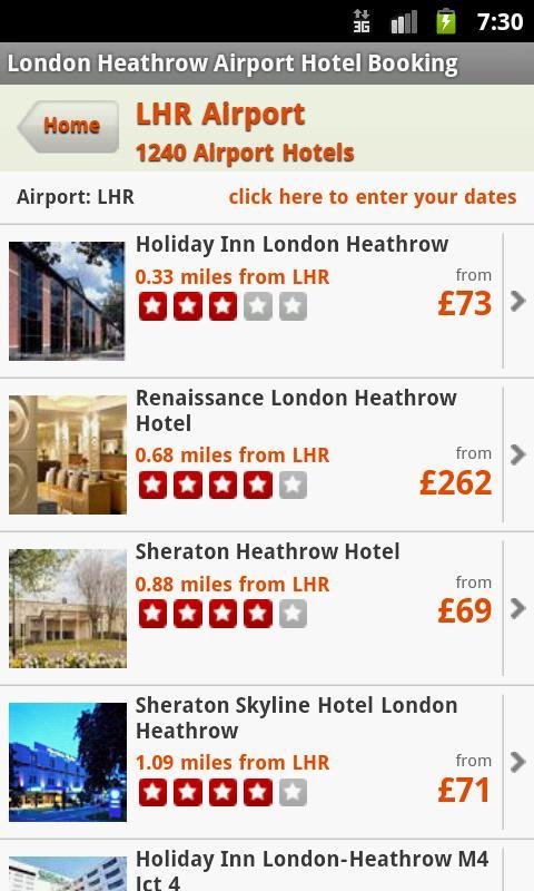 Hotels Near London Heath...截图1