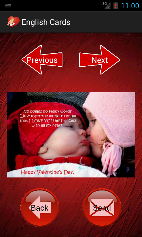 Valentine's Day Cards & SMS截图4