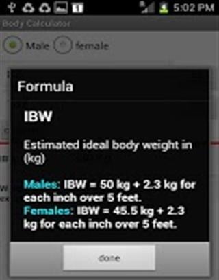 Body Calculator截图2