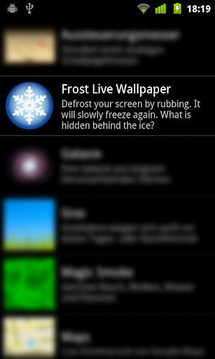 Frost Live Wallpaper截图