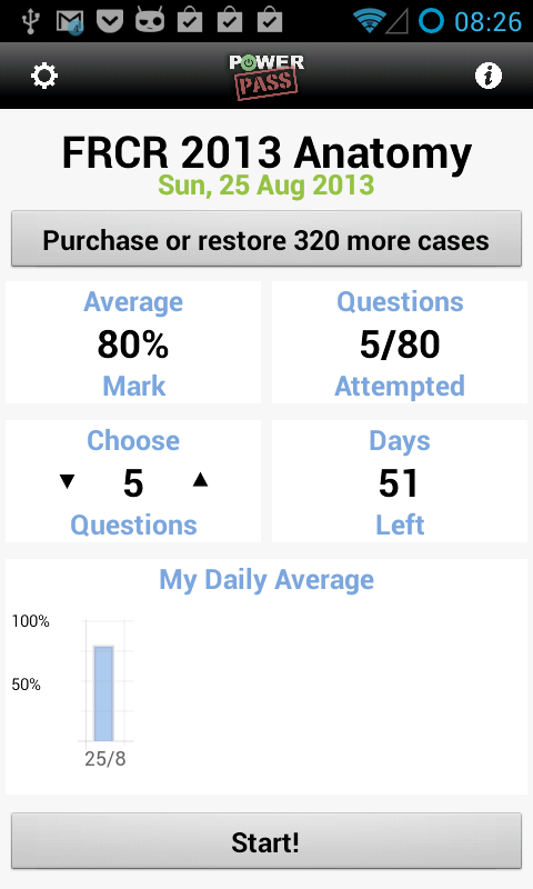 Powerpass FRCR Anatomy 2013截图1