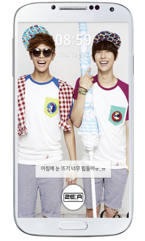 ZEA HEECHEOL Lockscreen截图1