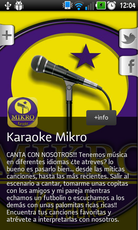 Karaoke Mikro截图2