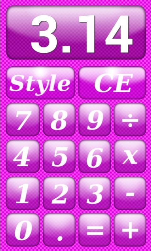 Simple Pink Calculator截图2