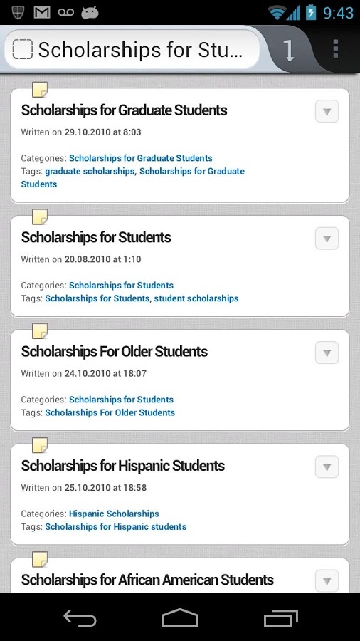 Scholarships & Grants App Free截图2