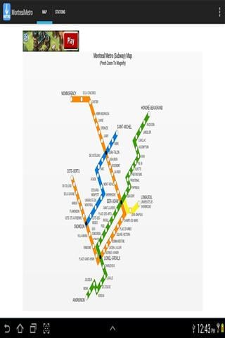 蒙特利尔地铁截图4