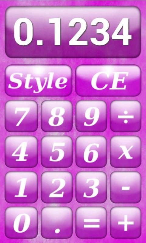 Simple Pink Calculator截图3