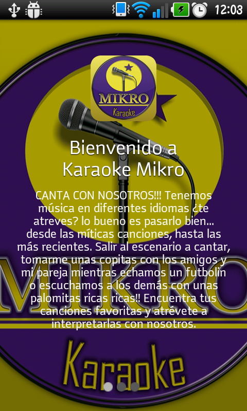 Karaoke Mikro截图1