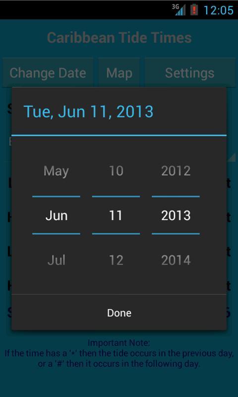 Caribbean Tide Times截图4