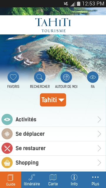 Guide voyage officiel Tahiti截图1