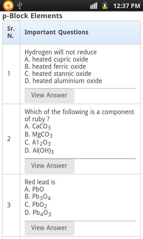 JEE Main Chemistry Mock Test-1截图3