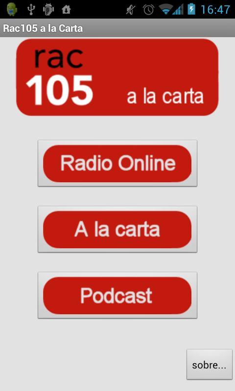 RAC105 a la carta截图1