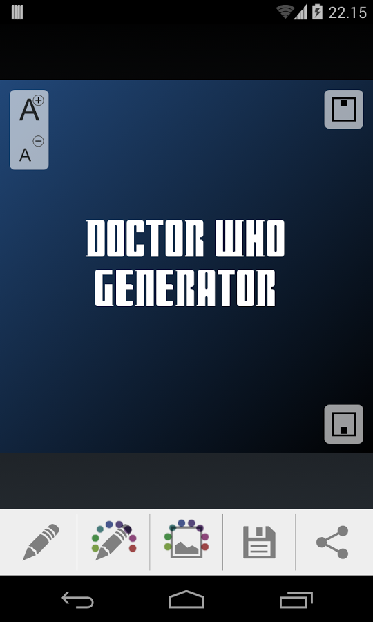 Doctor Who Generator截图3