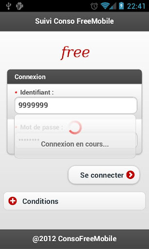 Suivi Conso Free Mobile截图6