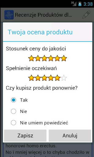 Recenzje Produkt&oacute;w dla Dzieci截图3