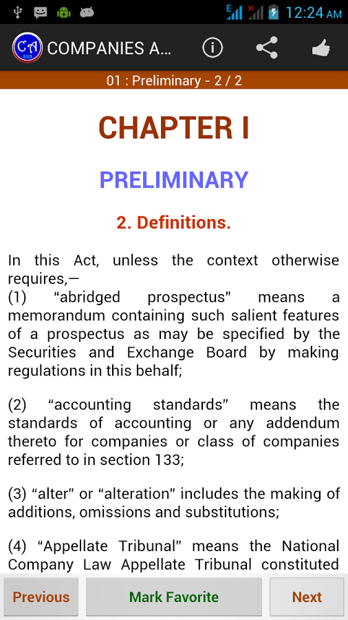 Companies Act - 2013 Ads截图4