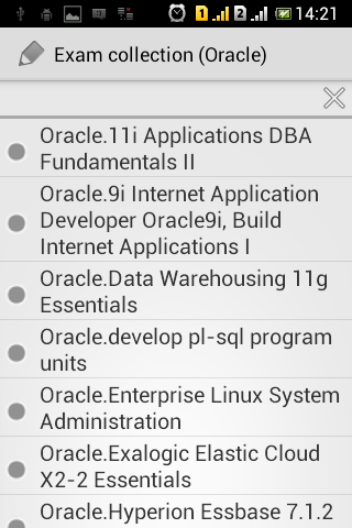 Exam collection (Oracle)截图3