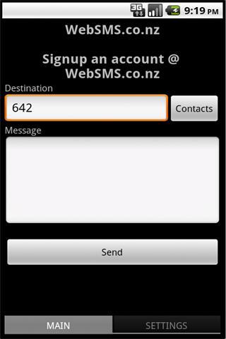 WebSMS NZ/AU/ZA截图1