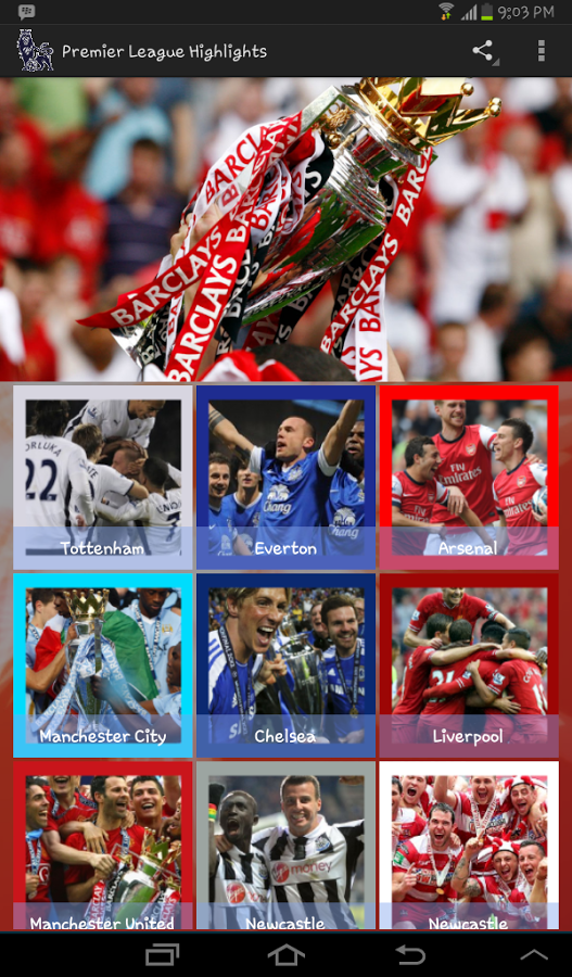 Premier League Highlights截图3