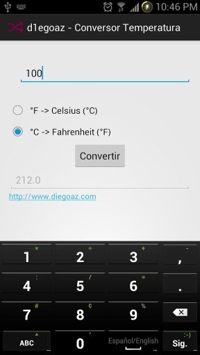 Temperature Converter d1egoaz截图2