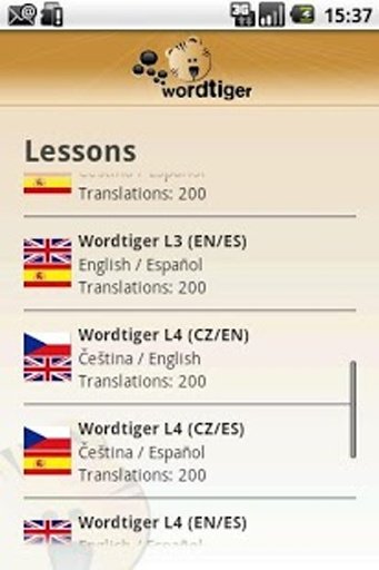 Wordtiger - language learning截图1