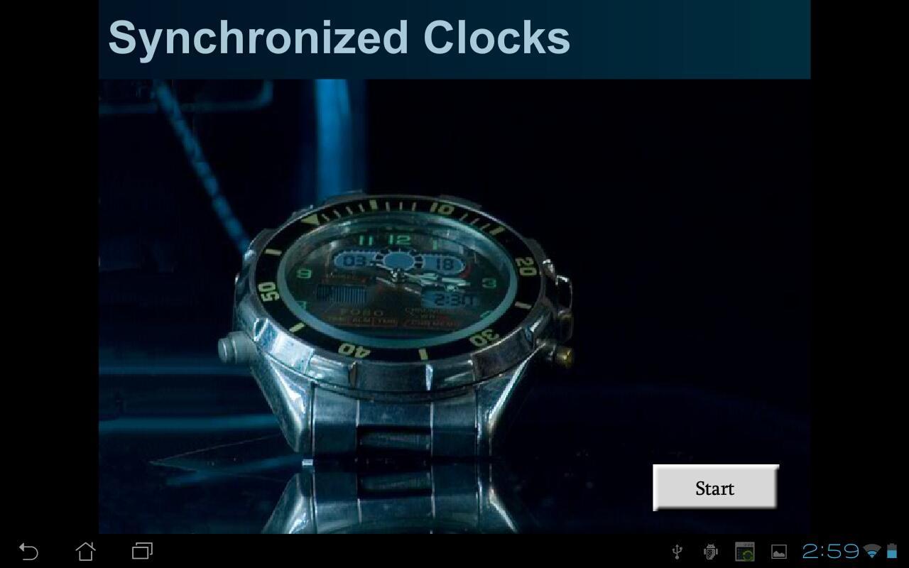 Synchronized Clocks截图1