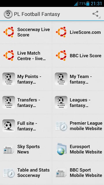 PL Football Fantasy截图7