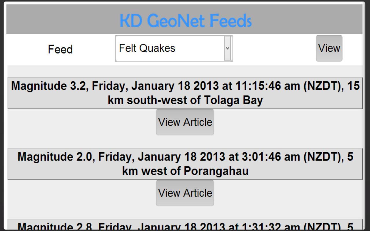 KD Geo Net Free截图1