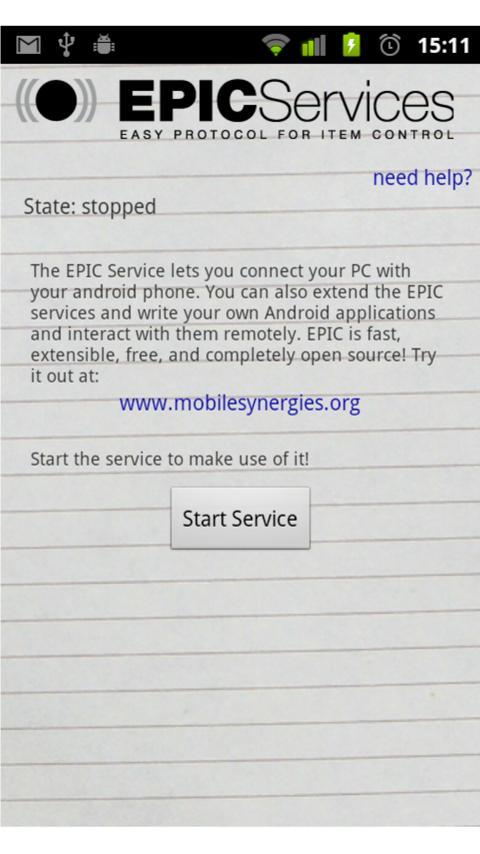 EPIC Service截图1