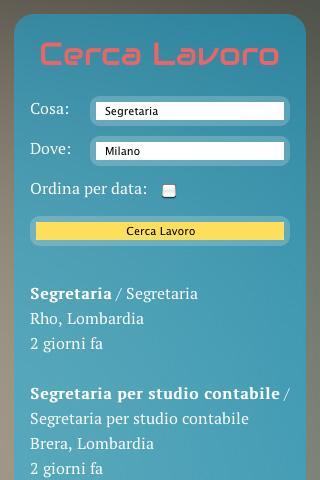 Cerca Lavoro - Italia截图1