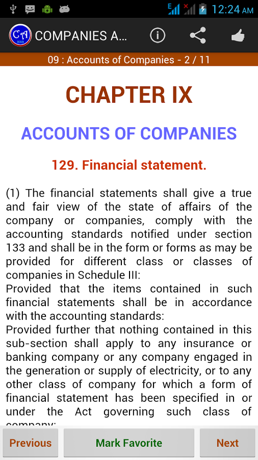 Companies Act - 2013 Ads截图5