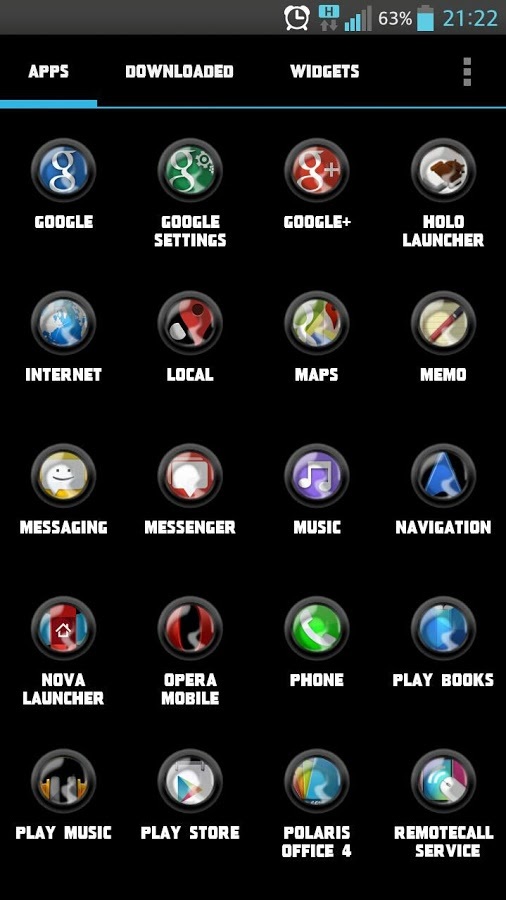 Dark Bulb - Icon Pack截图3