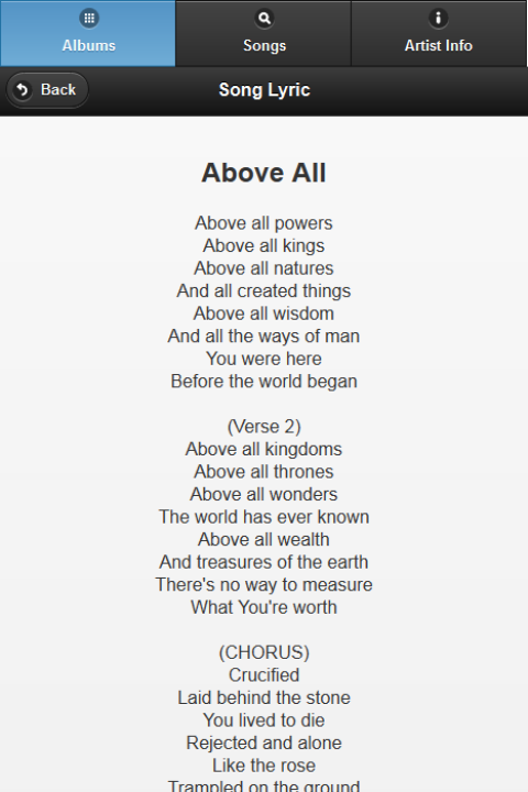 Marvin Sapp All Lyrics截图4