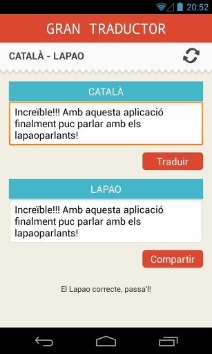 Traductor Lapao/Català截图2