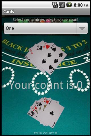 Blackjack Counter Free截图2